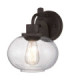 Trilogy 1 Light Wall Light Old Bronze E27-1