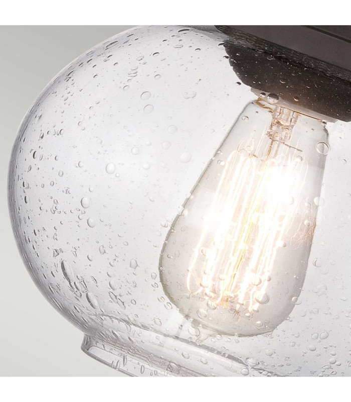 Trilogy 1 Light Wall Light Old Bronze E27-3