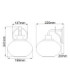 Trilogy 1 Light Wall Light Old Bronze E27-5