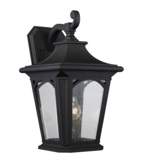 Bedford 1 Light Large Wall Lantern - Mystic Black Finish E27-1