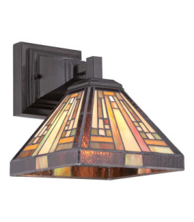 Stephen 1 Light Tiffany Light Vintage Bronze E27-1
