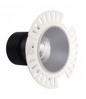LED Recessed Downlight, Silver Trimless, 60 deg. Beam Angle, 840lm, 5000K, IP20, DRIVER NOT INC. - 2