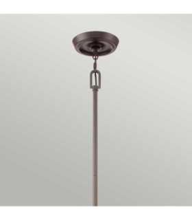 Penn Station 3 Light Ceiling Pendant Western Bronze E14-2