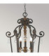 Marquette 6 Light Chandelier Antique Bronze Finish E14-2