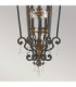 Marquette 6 Light Chandelier Antique Bronze Finish E14-3