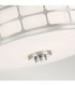 Guardian 2 Light Flush Mount - Brushed Nickel Finish E27-3