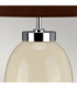 Victor 1 Light Small Table Lamp - Cream E27-3