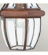 Newbury 1 Light Medium Chain Lantern - Aged Copper E27-4