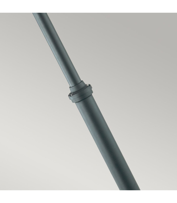 Oslo Outdoor Twin Lamp Post E27-3