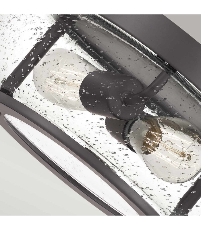 Trilogy 2 Light Flush Mount Old Bronze E27-3