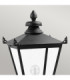Wilmslow 1 Light Outdoor Pedestal Lantern Black E27-2