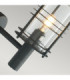 Stockholm 1 Light Outdoor Wall Lantern Light Black IP54 E27-4