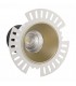 LED Recessed Downlight, Gold Trimless, 60 deg. Beam Angle, 760lm, 3000K, IP20, DRIVER NOT INC. - 2