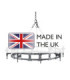 Saxon 8 Light Chandelier Black Silver Finish E14-4