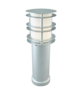 Stockholm Outdoor Medium Bollard Galvanised E27-1