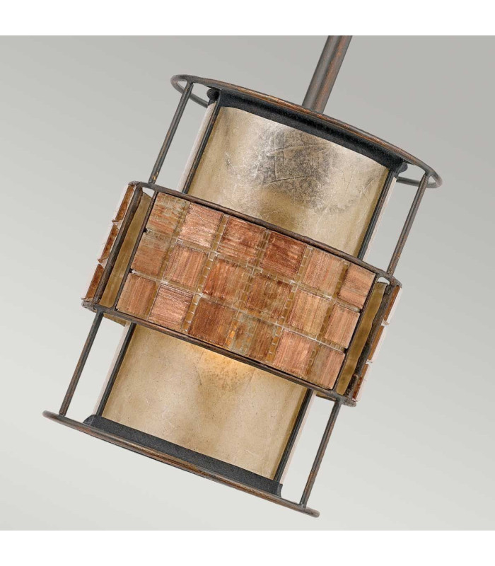Laguna 1 Light Ceiling Mini Pendant Renaissance Copper E27-4