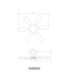 Delores Ceiling Fan Matt White Sand Blades Remote Control LED 2700/6500K-12