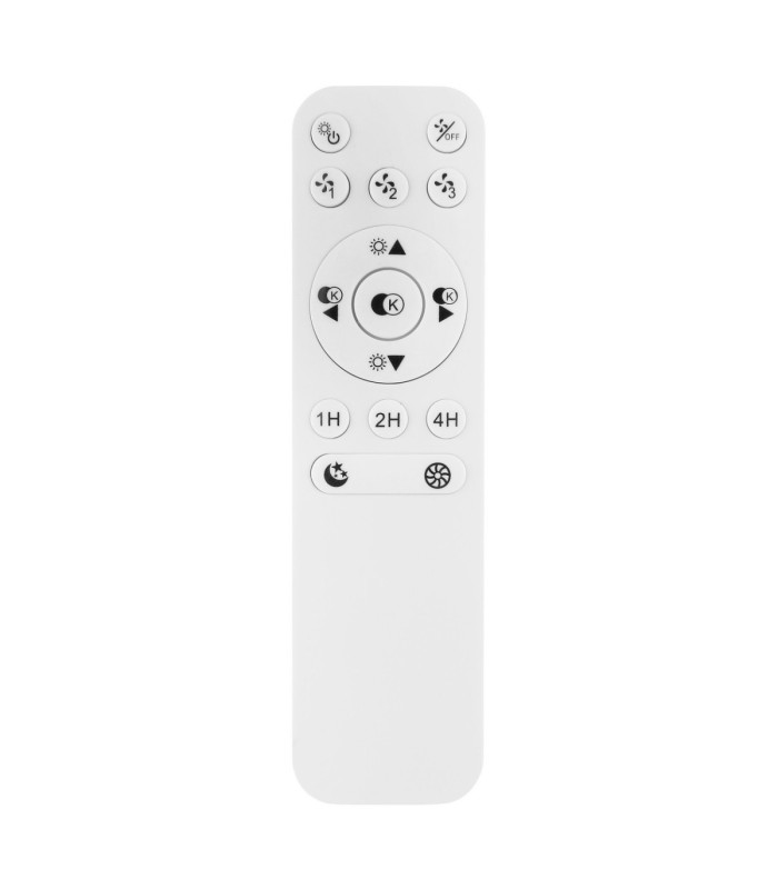Linay Ceiling Fan Matt Black Remote Control LED 2700/6500K-6
