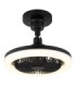 Lidea Ceiling Fan Matt Black Remote Control LED 3000/6500K-1