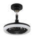 Lidea Ceiling Fan Matt Black Remote Control LED 3000/6500K-4