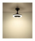 Lidea Ceiling Fan Matt Black Remote Control LED 3000/6500K-8
