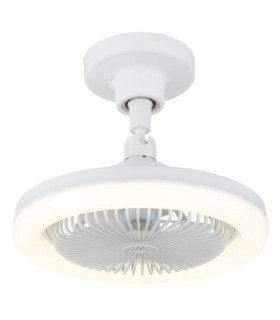 Lidea Ceiling Fan Matt White Remote Control LED 3000/6500K-1