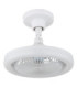 Lidea Ceiling Fan Matt White Remote Control LED 3000/6500K-3