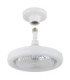 Lidea Ceiling Fan Matt White Remote Control LED 3000/6500K-4