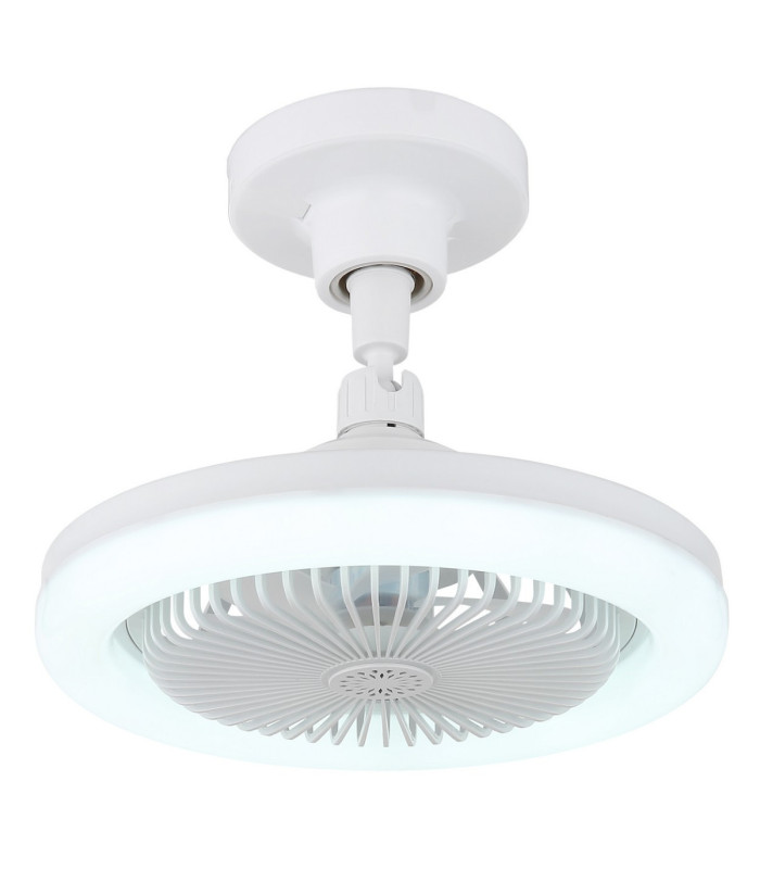 Lidea Ceiling Fan Matt White Remote Control LED 3000/6500K-7
