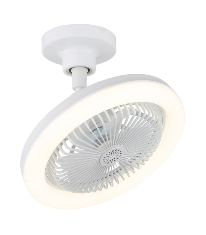 Lidea Ceiling Fan Matt White Remote Control LED 3000/6500K-8