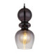 Clarity Slim Pendant Ceiling Light Matt Black E27-4