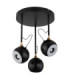 Donovan Ceiling Spotlight Clusters Matt Black LED 3000K-3