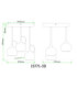 Donovan Ceiling Spotlight Clusters Matt Black LED 3000K-6