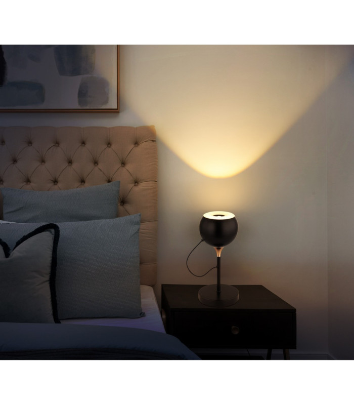 Donovan Table Lamp Matt Black LED 3000K-7