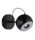 Donovan Single Spotlight Matt Black LED 3000K-3