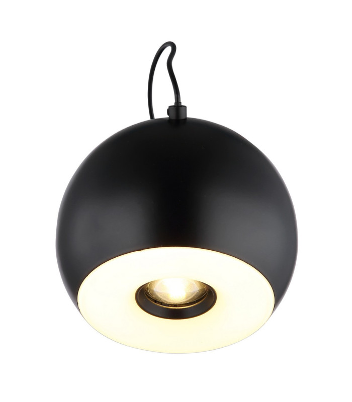 Donovan Single Spotlight Matt Black LED 3000K-4