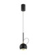 Donovan Slim Pendant Ceiling Light Matt Black LED 3000K-1