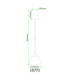 Donovan Slim Pendant Ceiling Light Matt Black LED 3000K-9