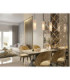 Karolo Bar Pendant Ceiling Light Gold Amber Glass Shades 3x E14-2