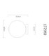 Lacy Globe Ceiling Light Matt Black Smoke Glass Shade LED 3000K-6