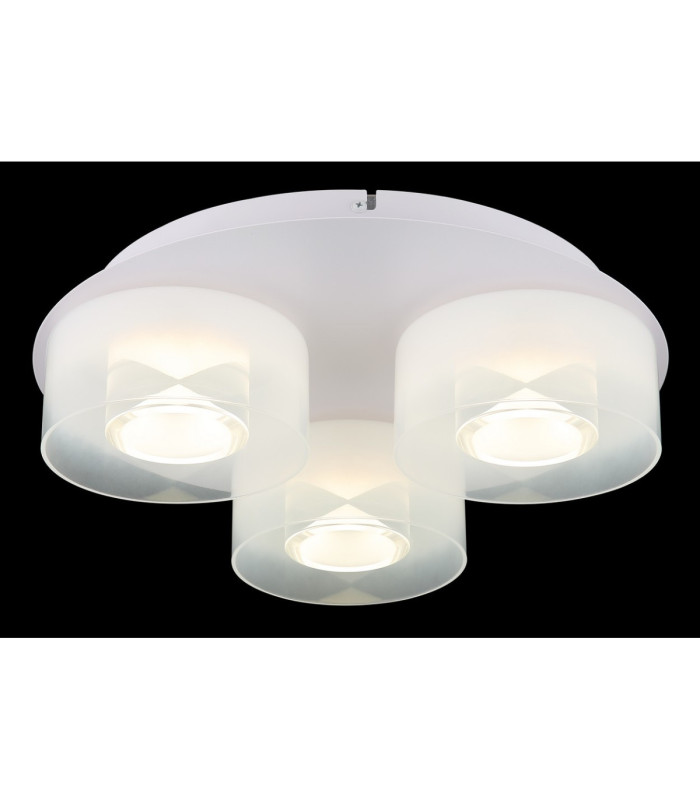 Belinda Shade Cluster Ceiling Light Matt White LED 4000K-4