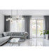 Aida Multi Arm Pendant Ceiling Light Matt Black LED 3000/6500/4500K-2
