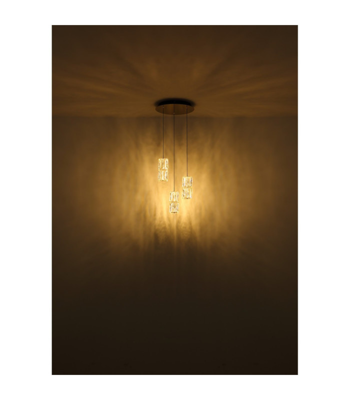 Stefanie Cluster Pendant Ceiling Light Antique Gold LED 3000K-6