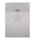 Stefanie Cluster Pendant Ceiling Light Antique Gold LED 3000K-8