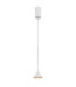 Lucinda Slim Pendant Ceiling Light Matt White LED 2700/4000/6500K-7