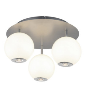 Simmons Shade Cluster Ceiling Light Matt Grey 3x LED 3000/4000/6000K-1