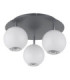 Simmons Shade Cluster Ceiling Light Matt Grey 3x LED 3000/4000/6000K-3
