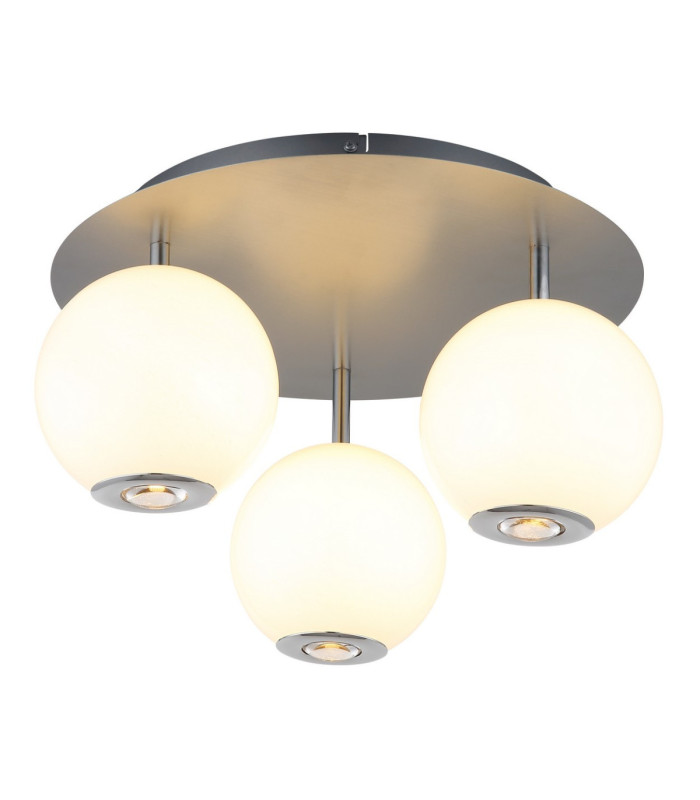 Simmons Shade Cluster Ceiling Light Matt Grey 3x LED 3000/4000/6000K-4