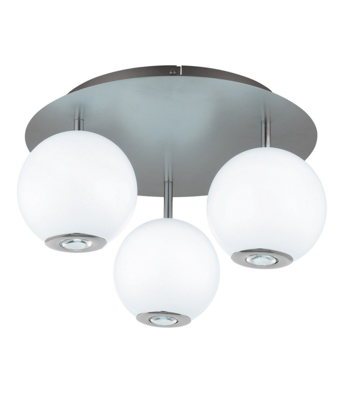 Simmons Shade Cluster Ceiling Light Matt Grey 3x LED 3000/4000/6000K-5