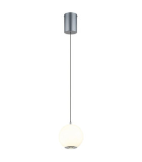 Simmons Slim Pendant Ceiling Light Matt Grey LED 4000K-1